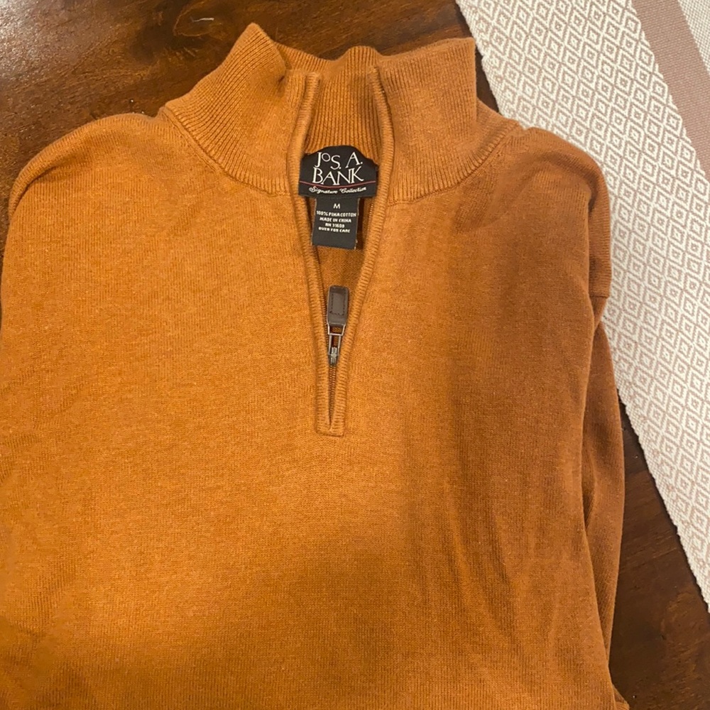 Men’s half zip sweater